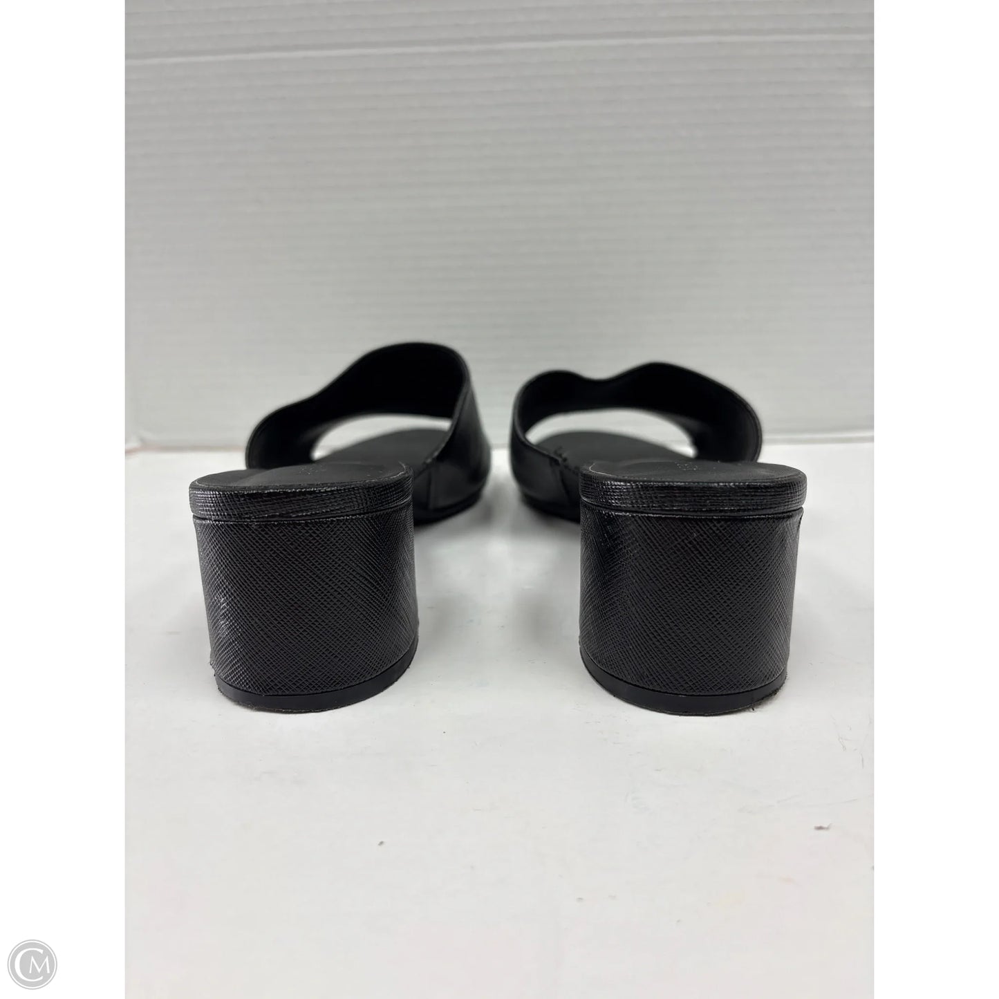 Sandals Heels Block By Aerosoles In Black, Size: 10