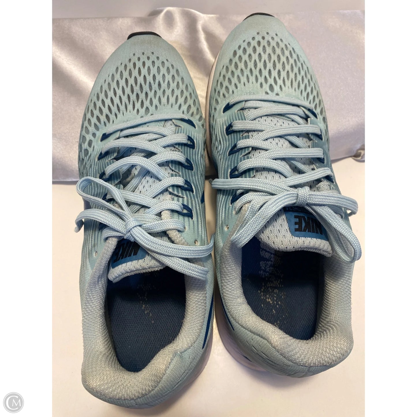 Shoes Athletic By Nike In Aqua, Size: 10