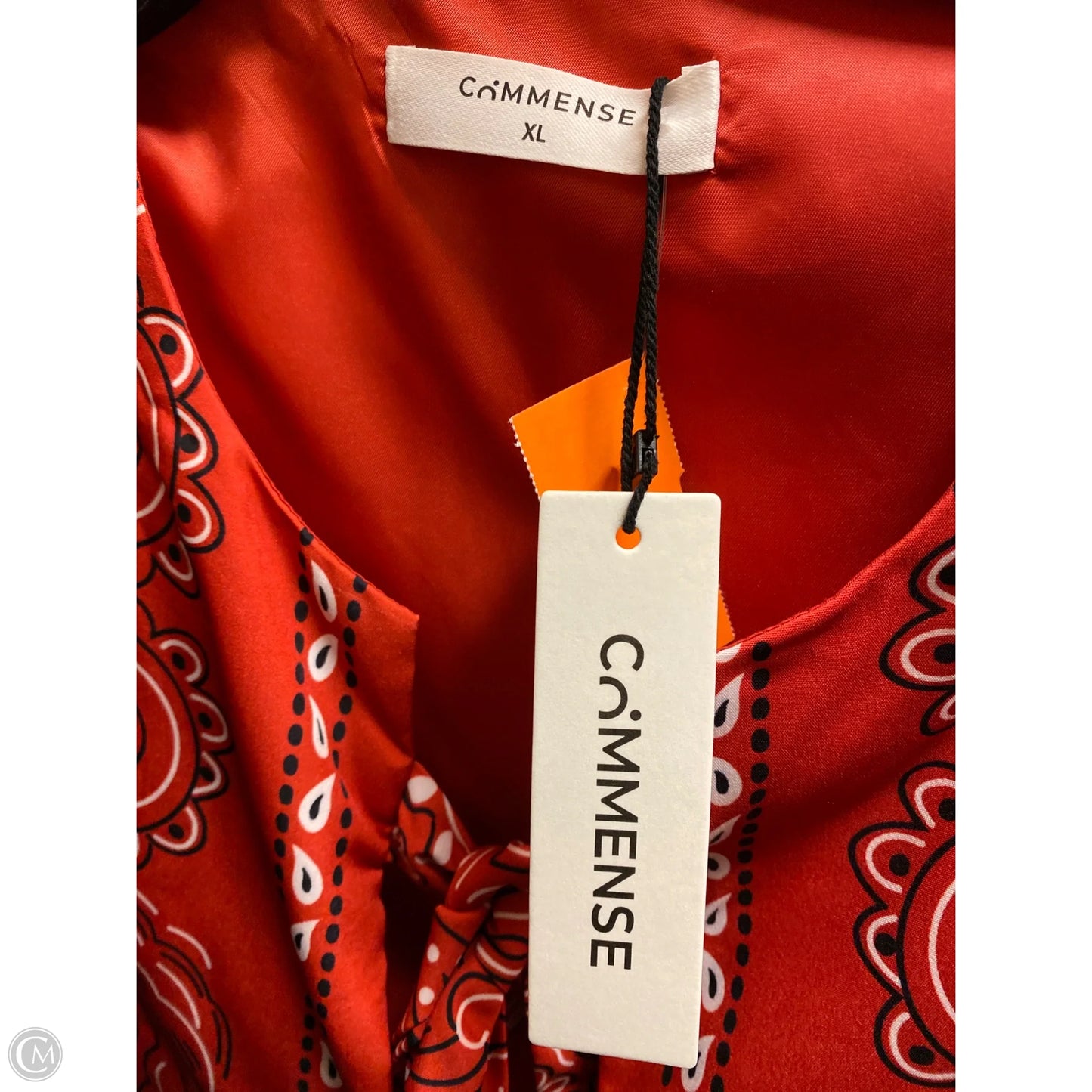 Vest Other By Commense In Red, Size: Xl