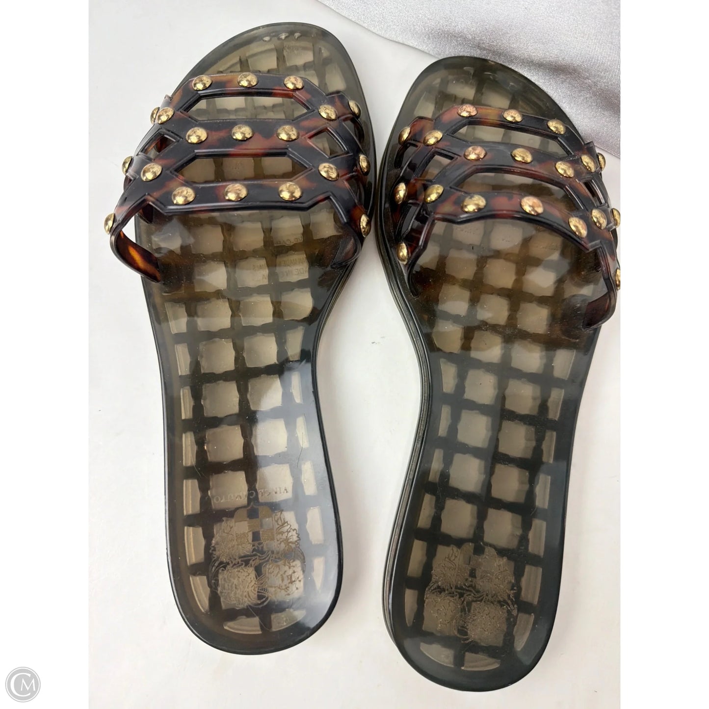 Sandals Flats By Vince Camuto In Brown, Size: 8