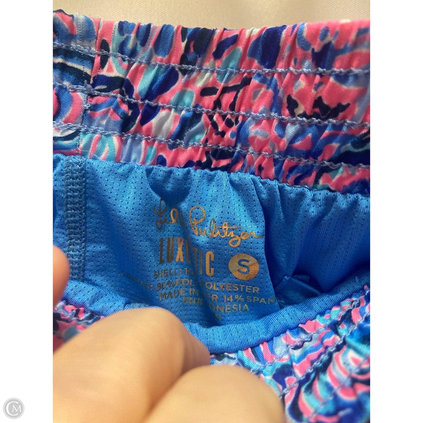 Shorts Designer By Lilly Pulitzer In Blue, Size: S