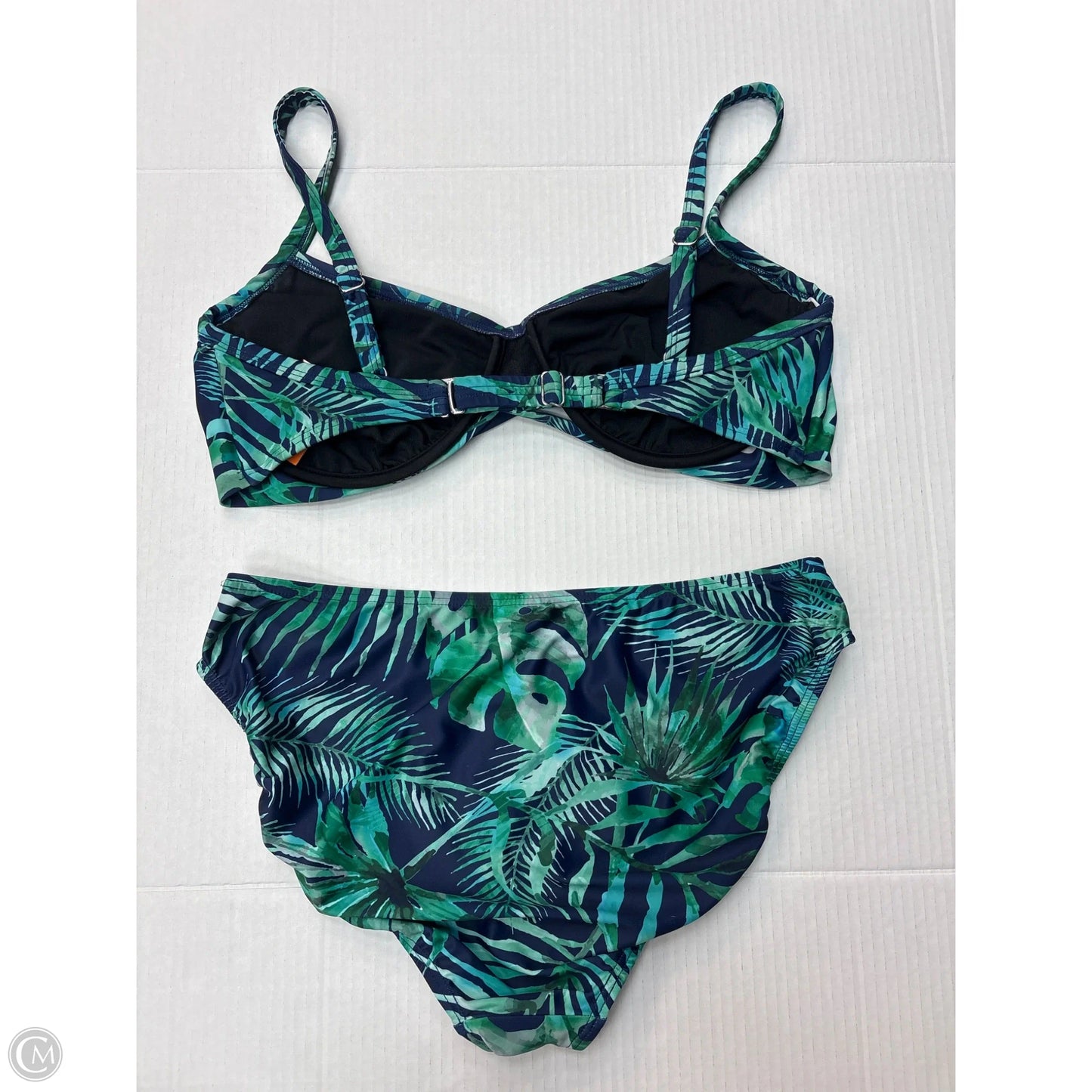 Swimsuit 2pc By Venus In Green, Size: L