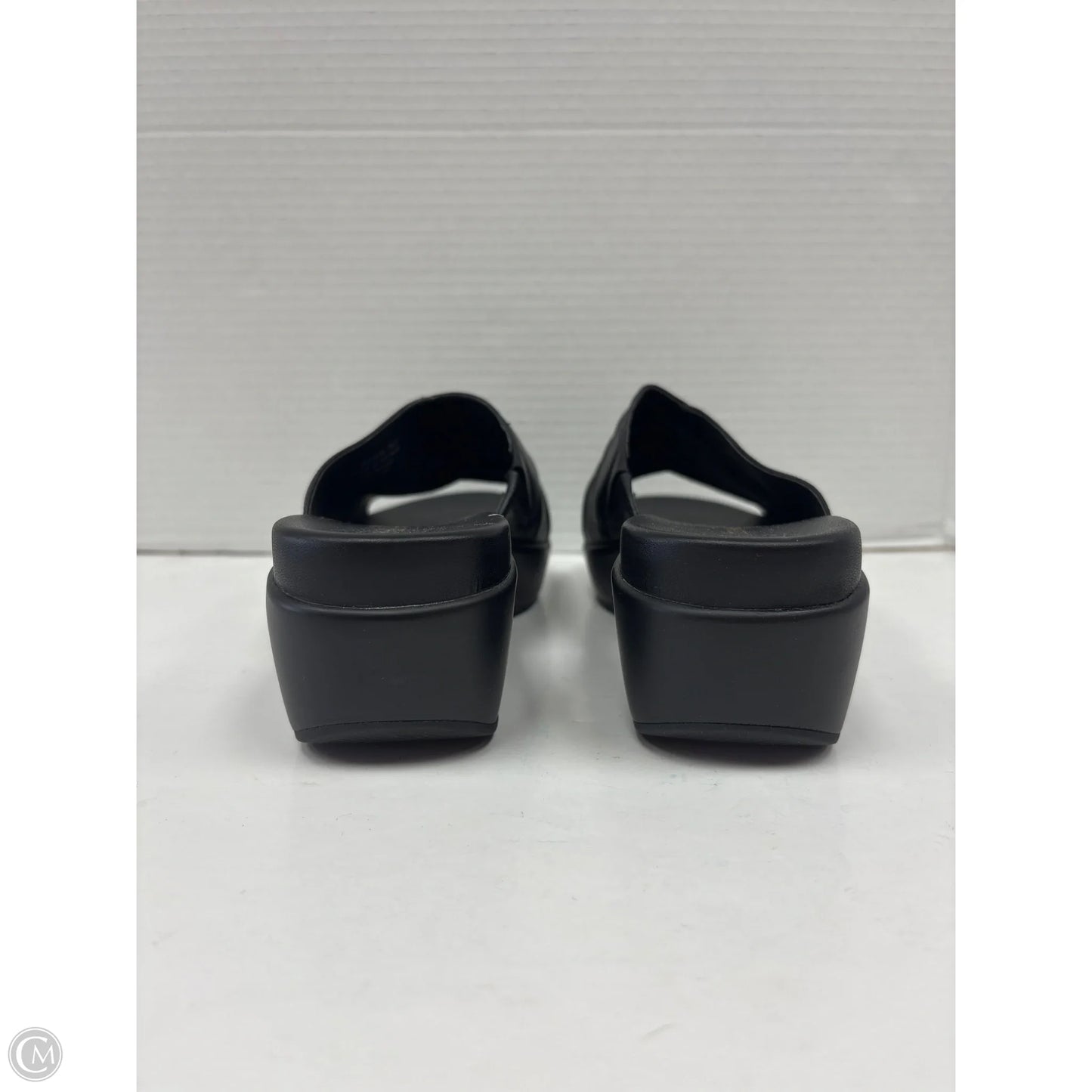 Sandals Heels Wedge By Cole-haan In Black, Size: 7.5