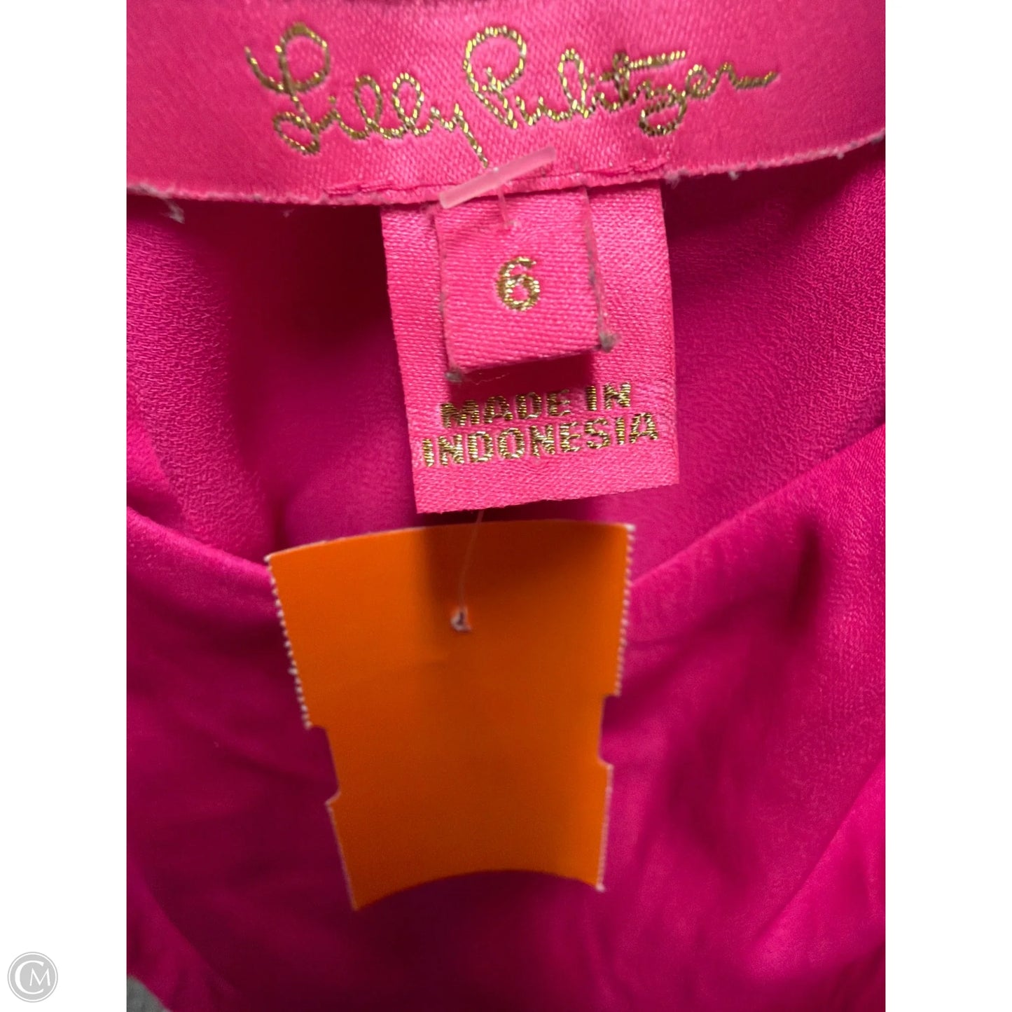 Tank Top Designer By Lilly Pulitzer In Pink, Size: 8