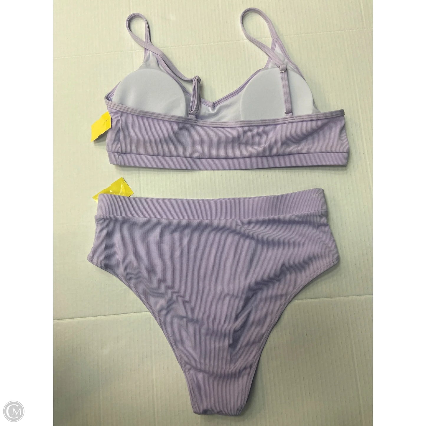 Swimsuit 2pc By Clothes Mentor In Purple, Size: Xl