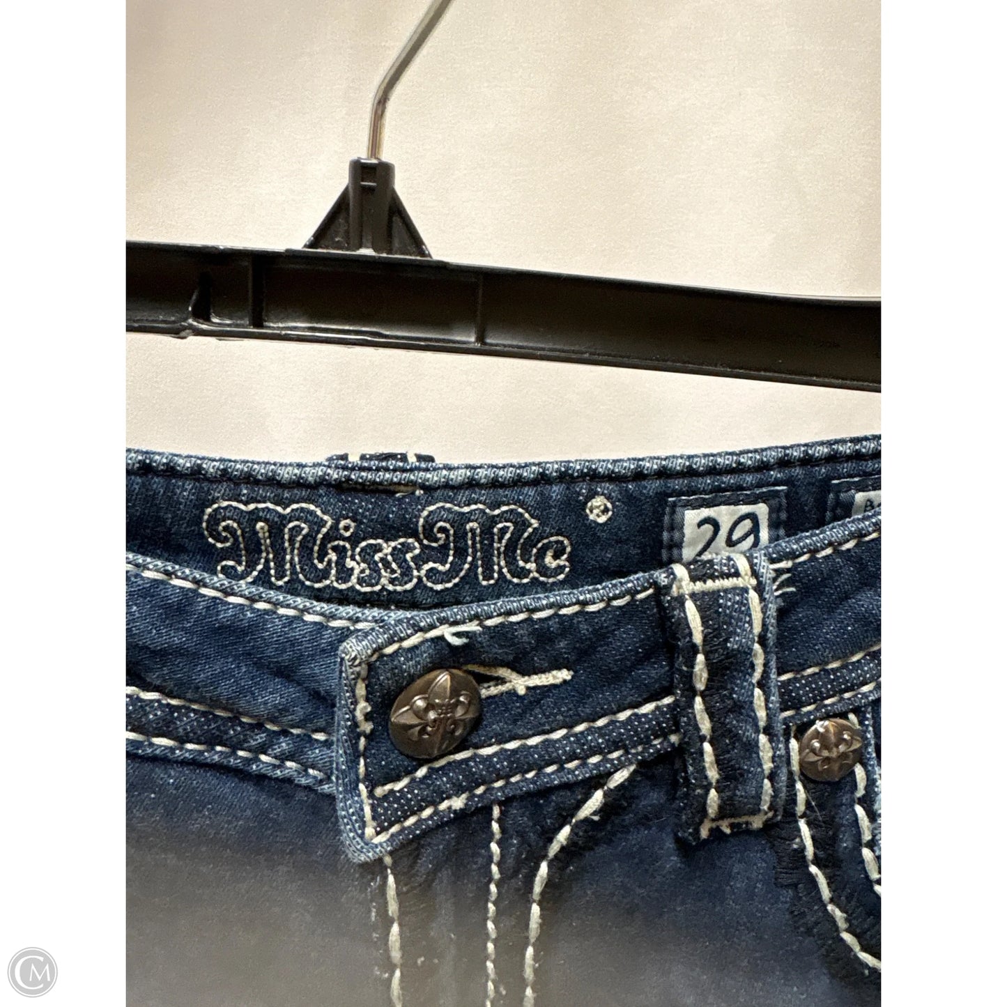 Jeans Boyfriend By Miss Me In Blue Denim, Size: 8