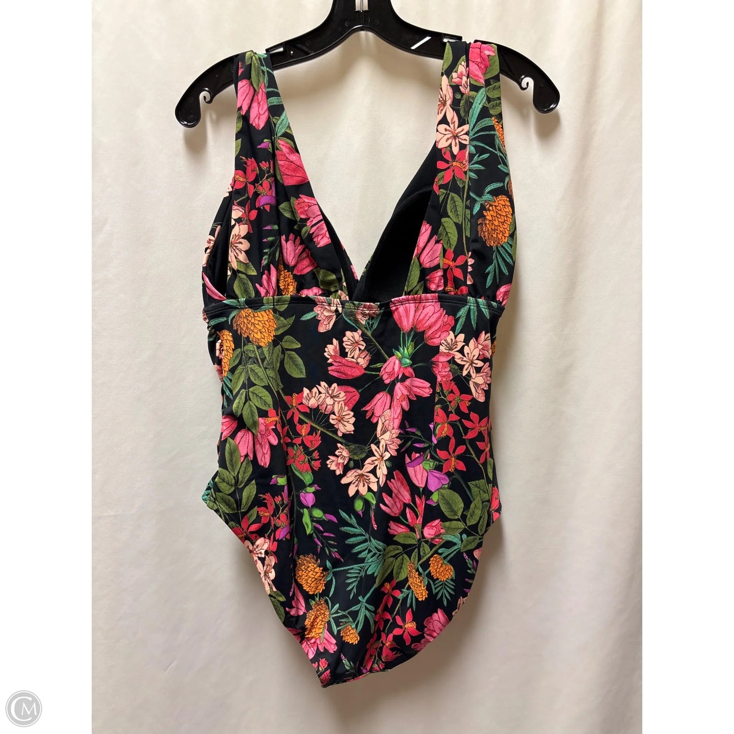 Swimsuit By Time And Tru In Floral Print, Size: Xl