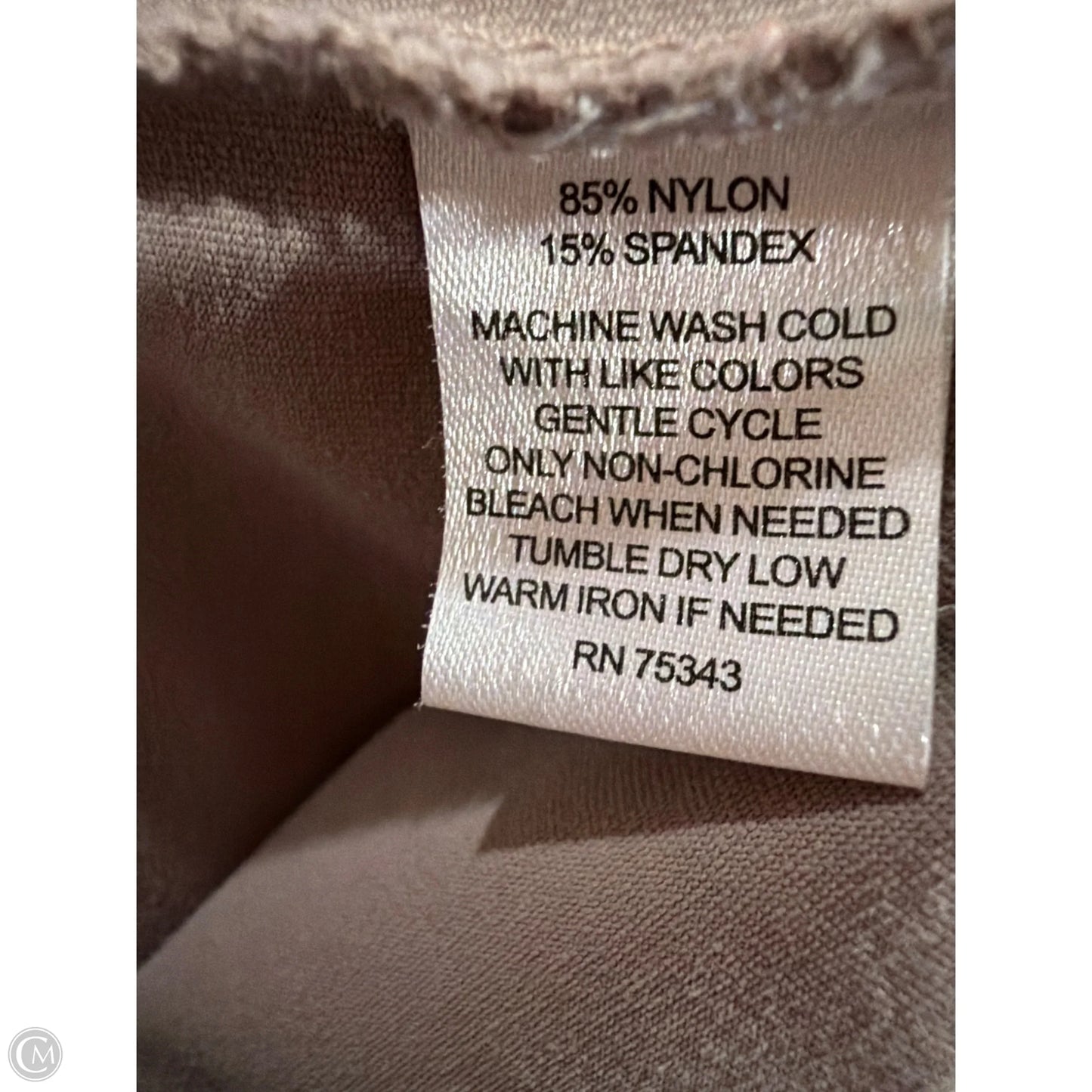 Dress Casual Midi By Cynthia Rowley In Taupe, Size: Xl