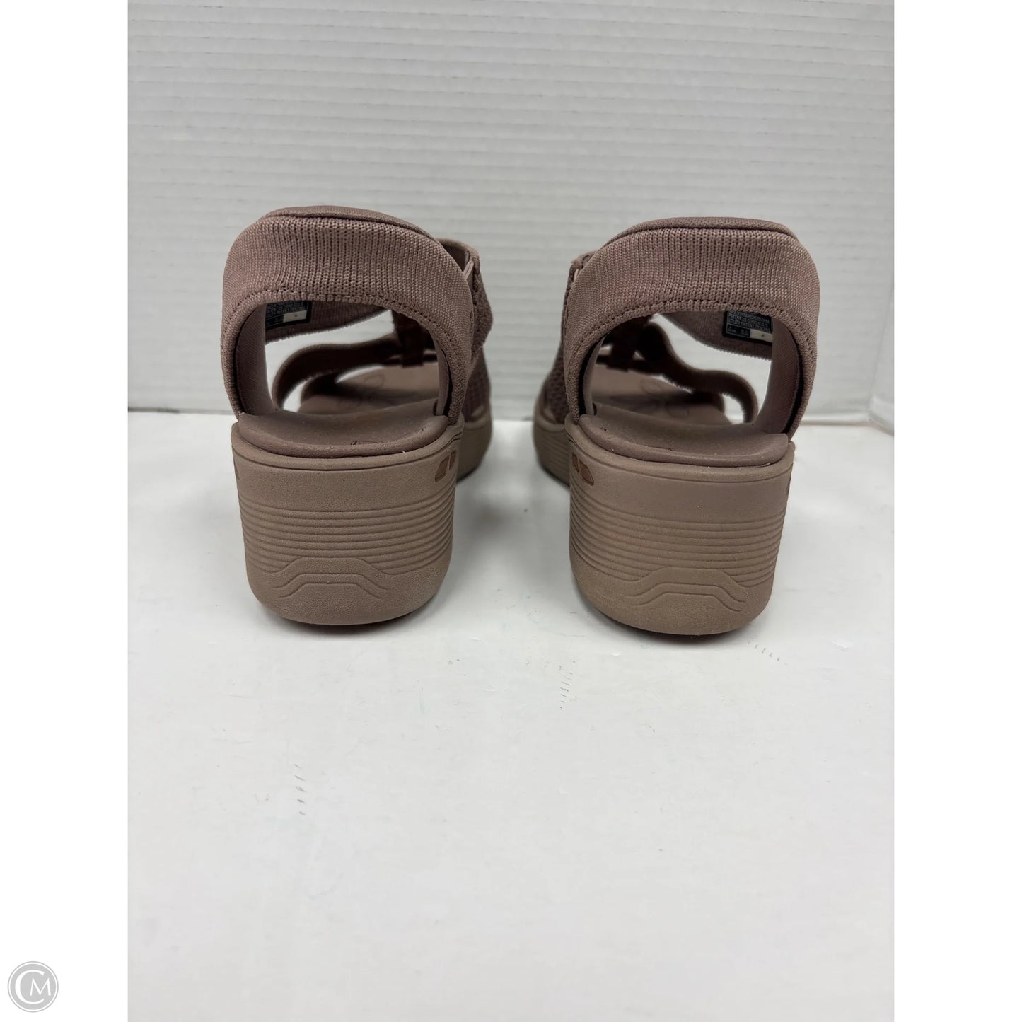 Sandals Heels Block By Skechers In Purple, Size: 5.5