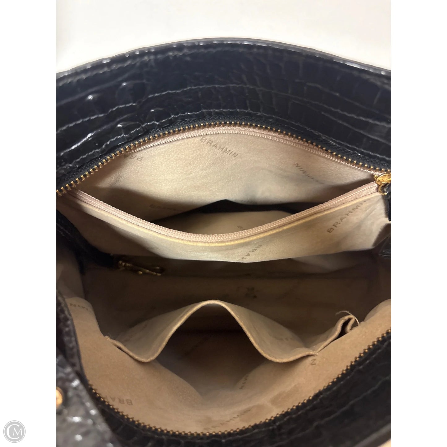 Crossbody Designer By Brahmin, Size: Medium