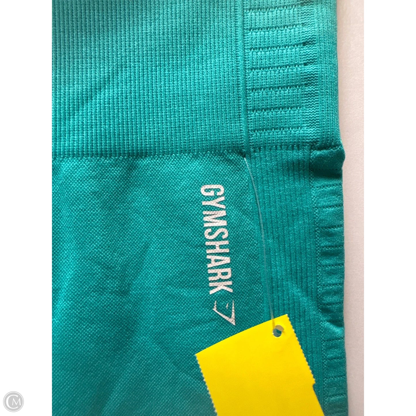 Athletic Leggings By Gym Shark In Teal, Size: S