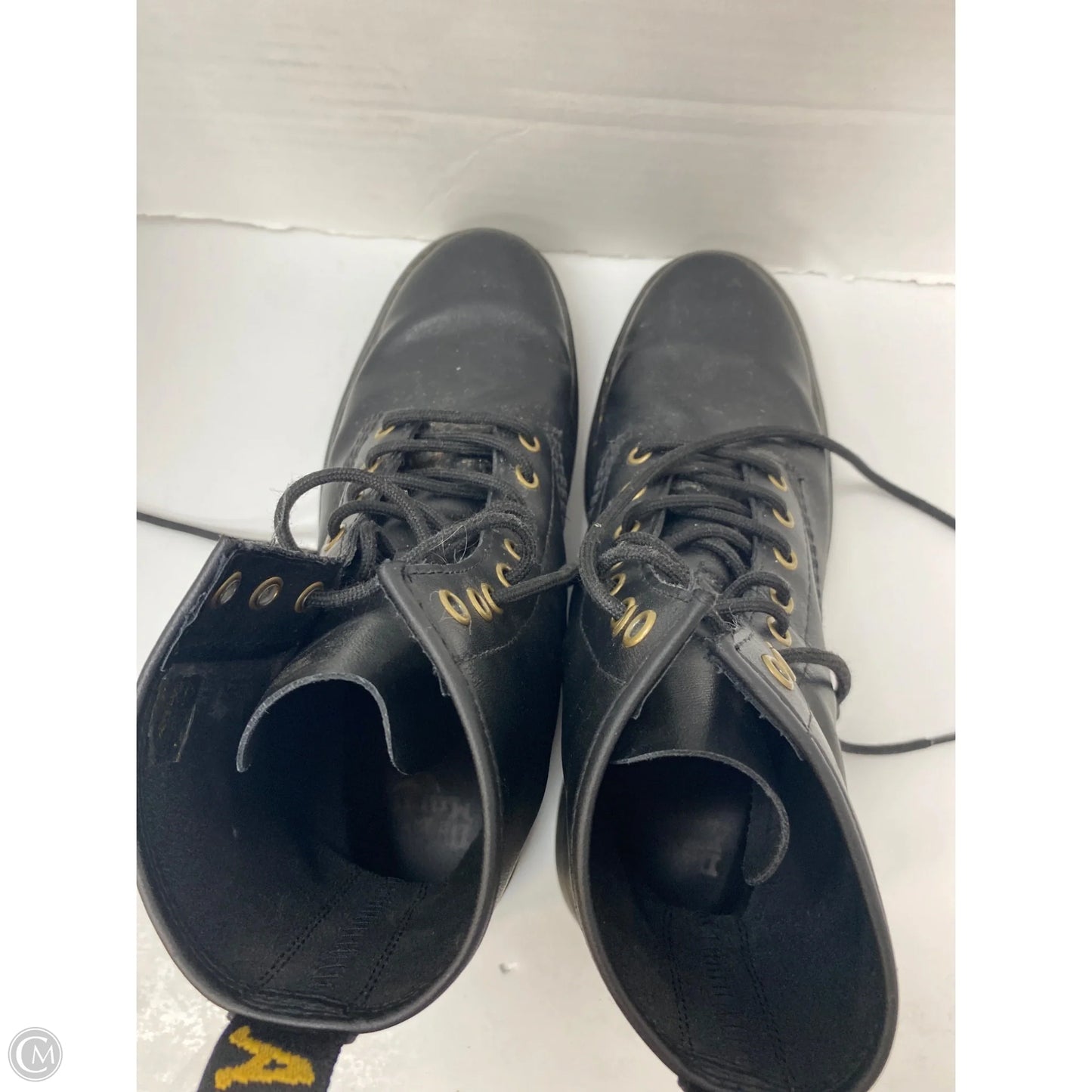 Boots Ankle Flats By Dr Martens In Black, Size: 8