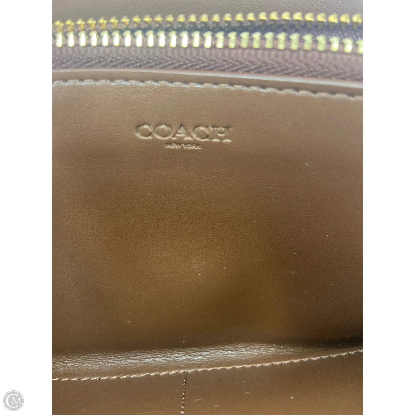Wallet Designer By Coach, Size: Large