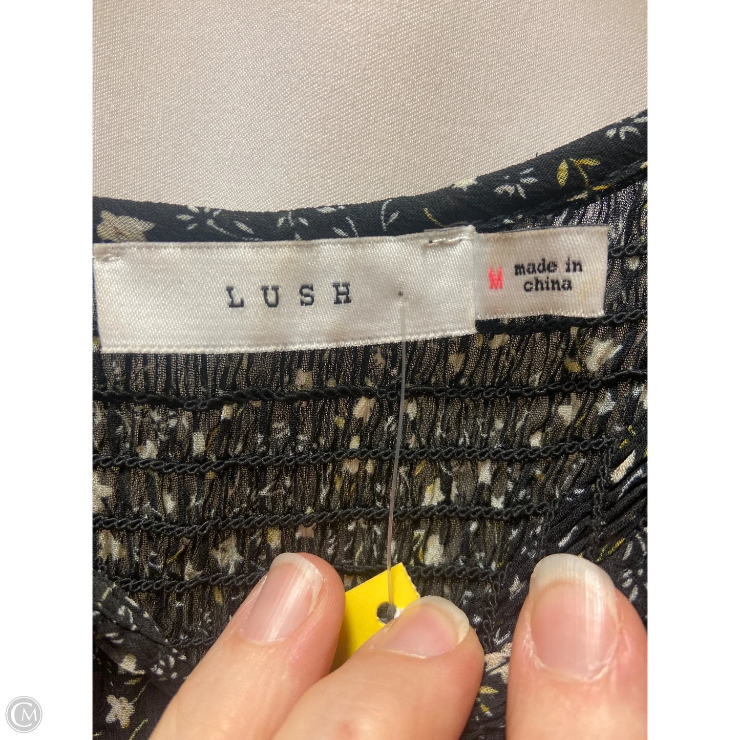 Dress Casual Midi By Lush In Black, Size: M