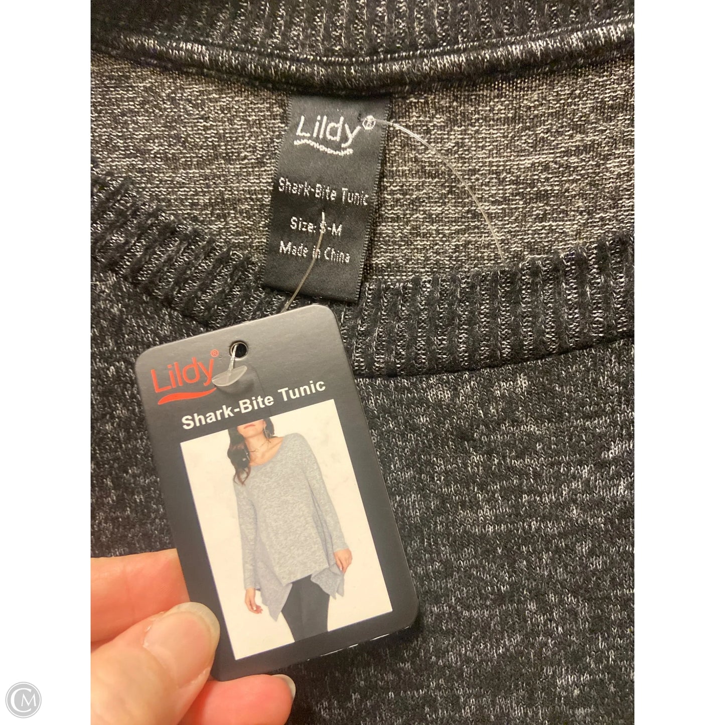 Top Long Sleeve By Lildy In Black, Size: S
