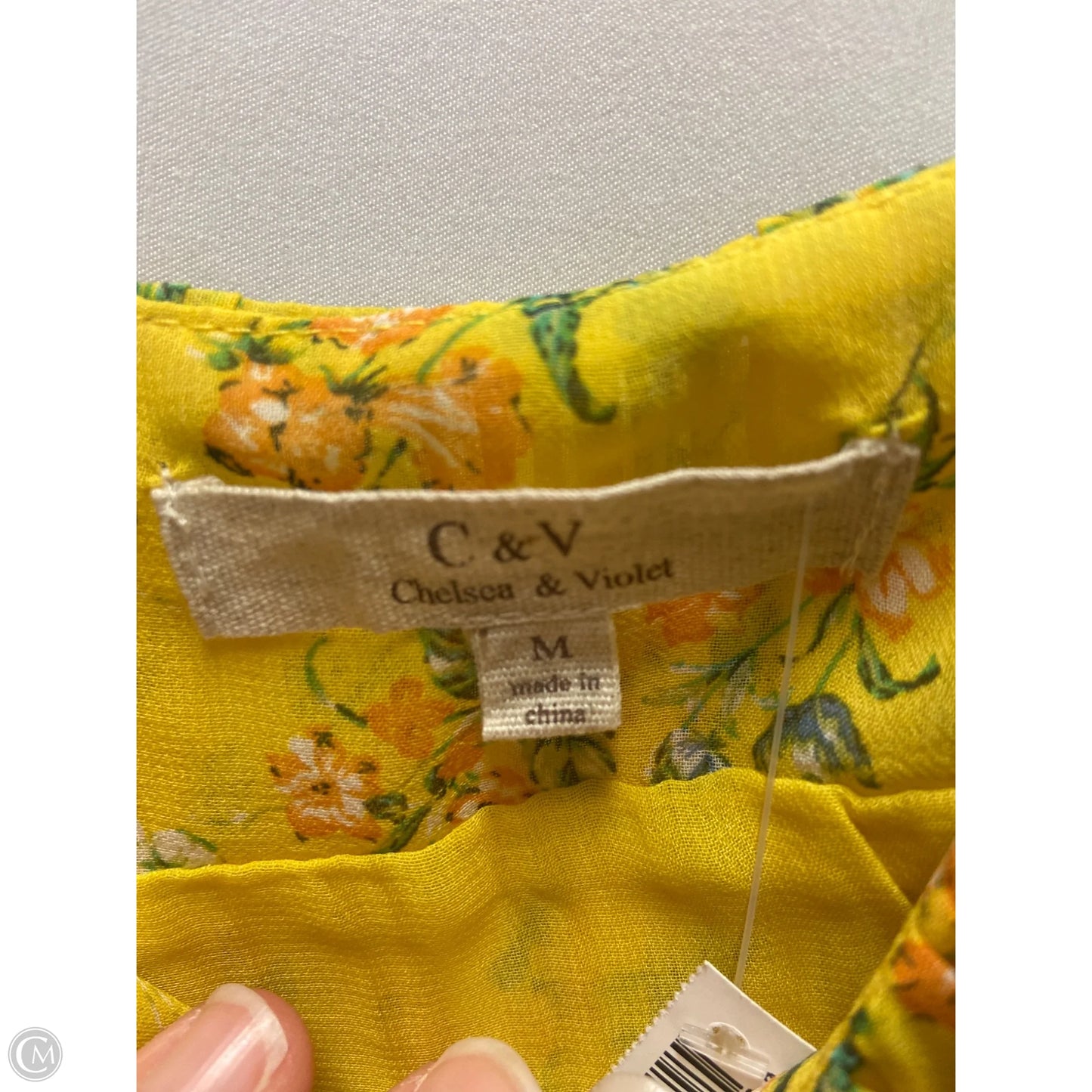 Shorts Set By Chelsea And Violet In Yellow, Size: M