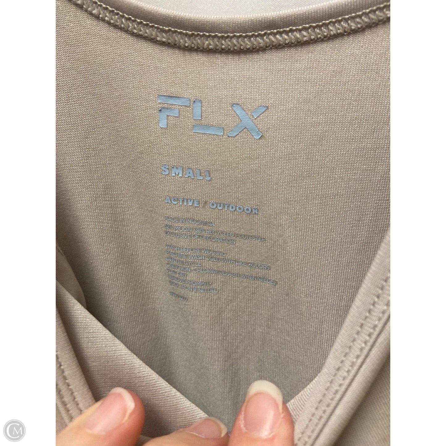 Athletic Dress By Flx In Beige, Size: S