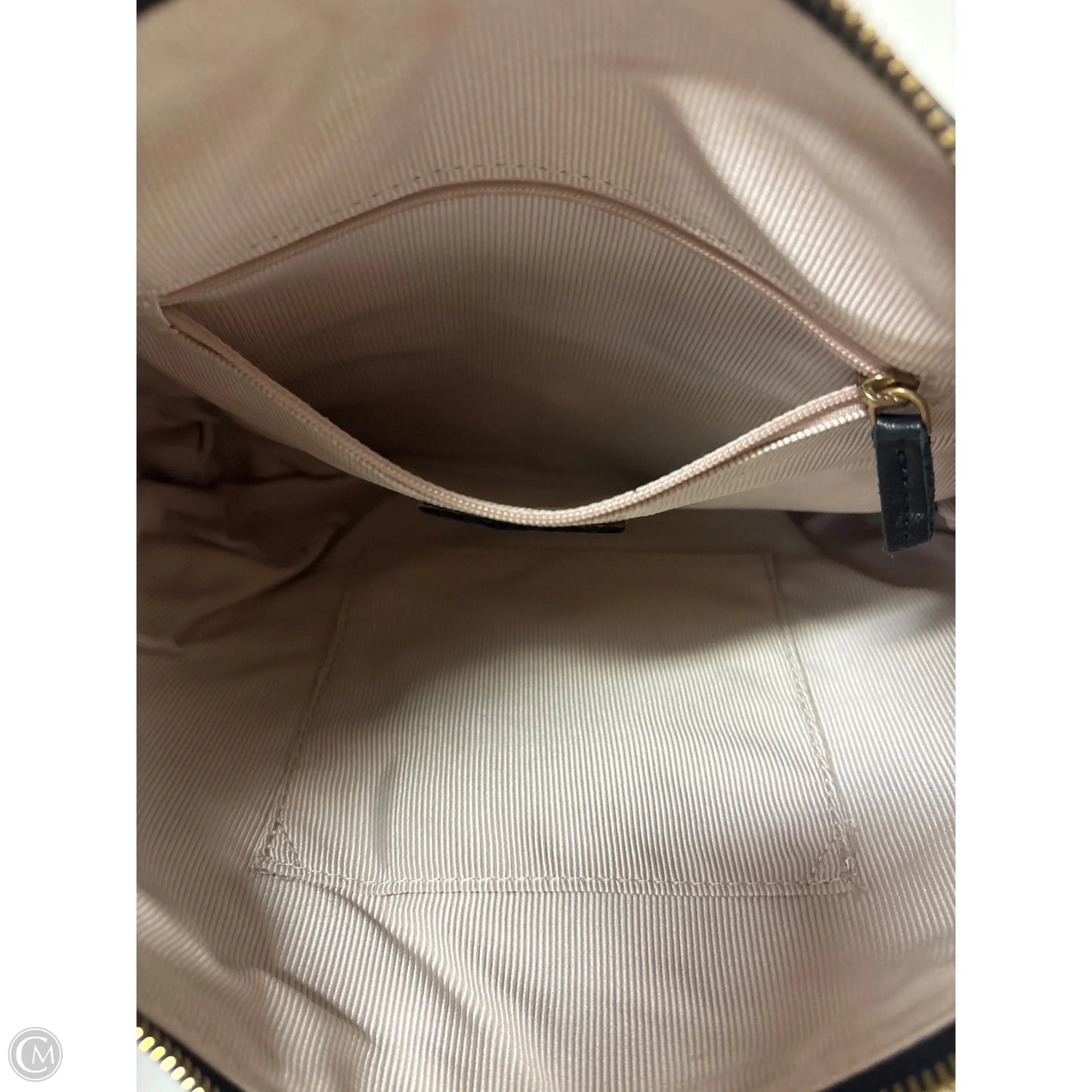 Handbag Leather By Margot, Size: Medium