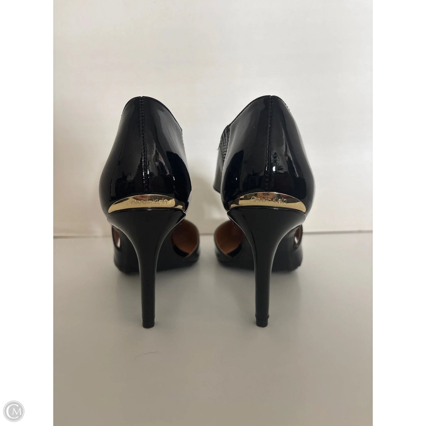Shoes Heels Stiletto By Calvin Klein In Black, Size: 10