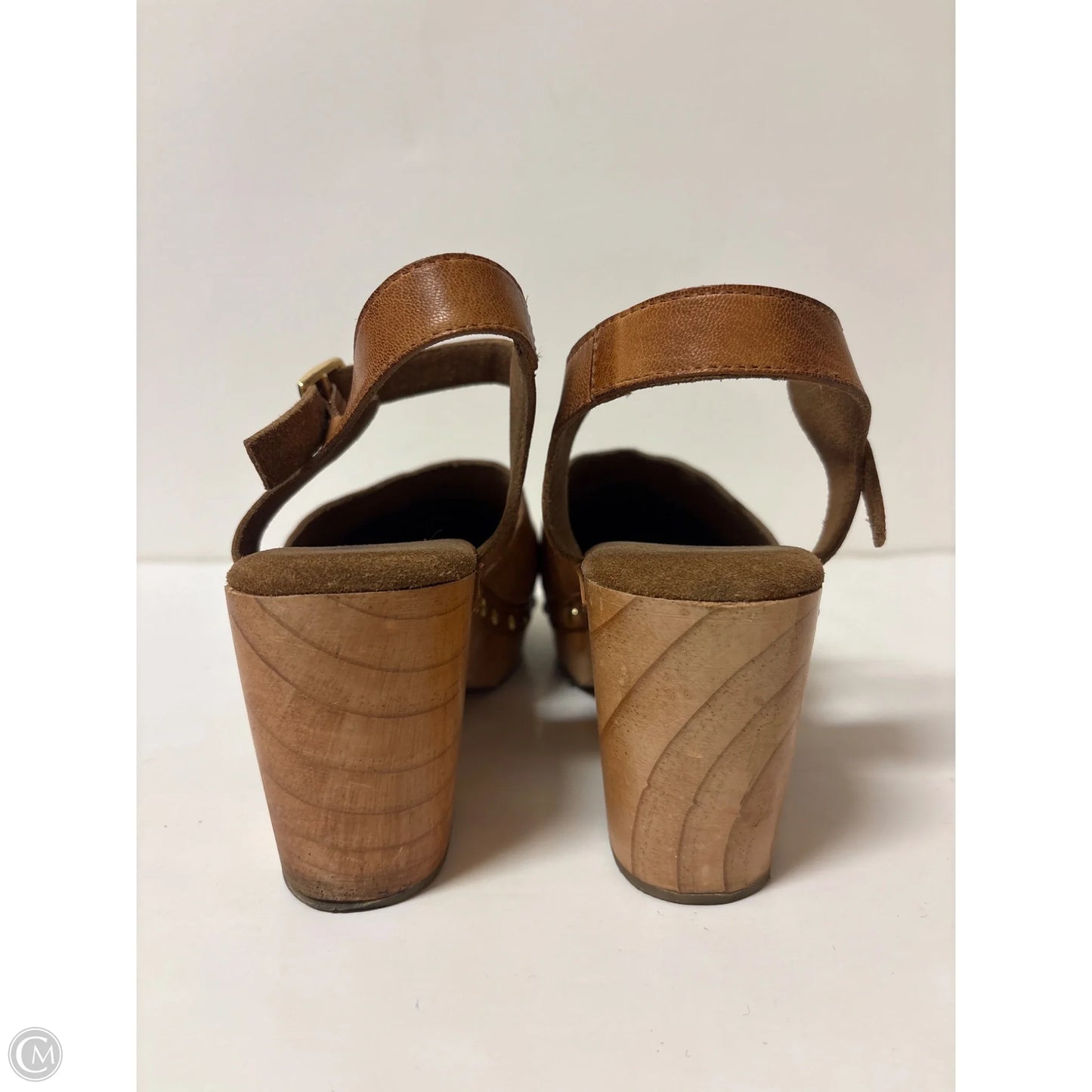 Shoes Heels Block By Diba In Brown, Size: 9.5