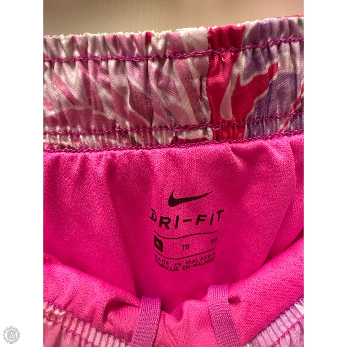 Athletic Shorts By Nike In Pink, Size: Xl