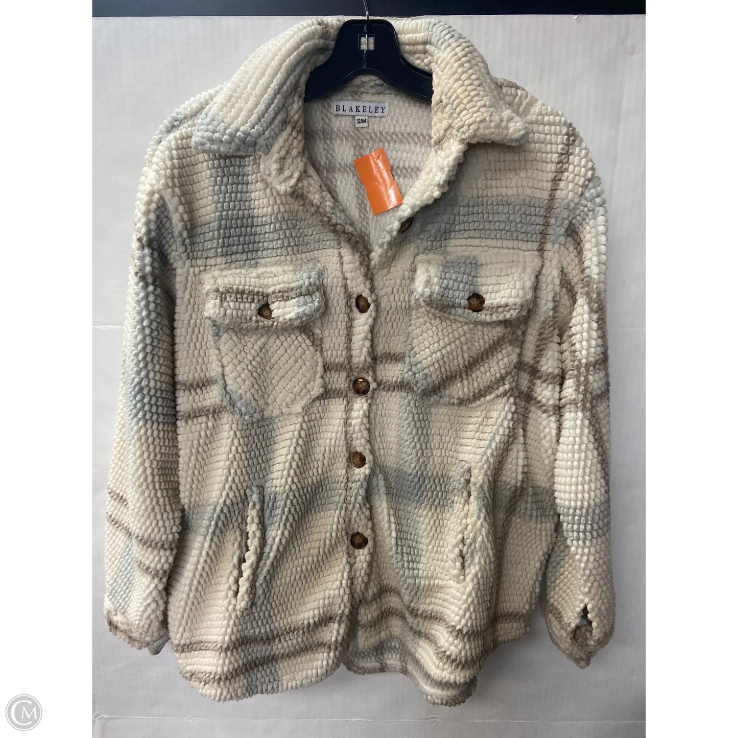 Jacket Faux Fur & Sherpa By Blakeley In Tan, Size: S