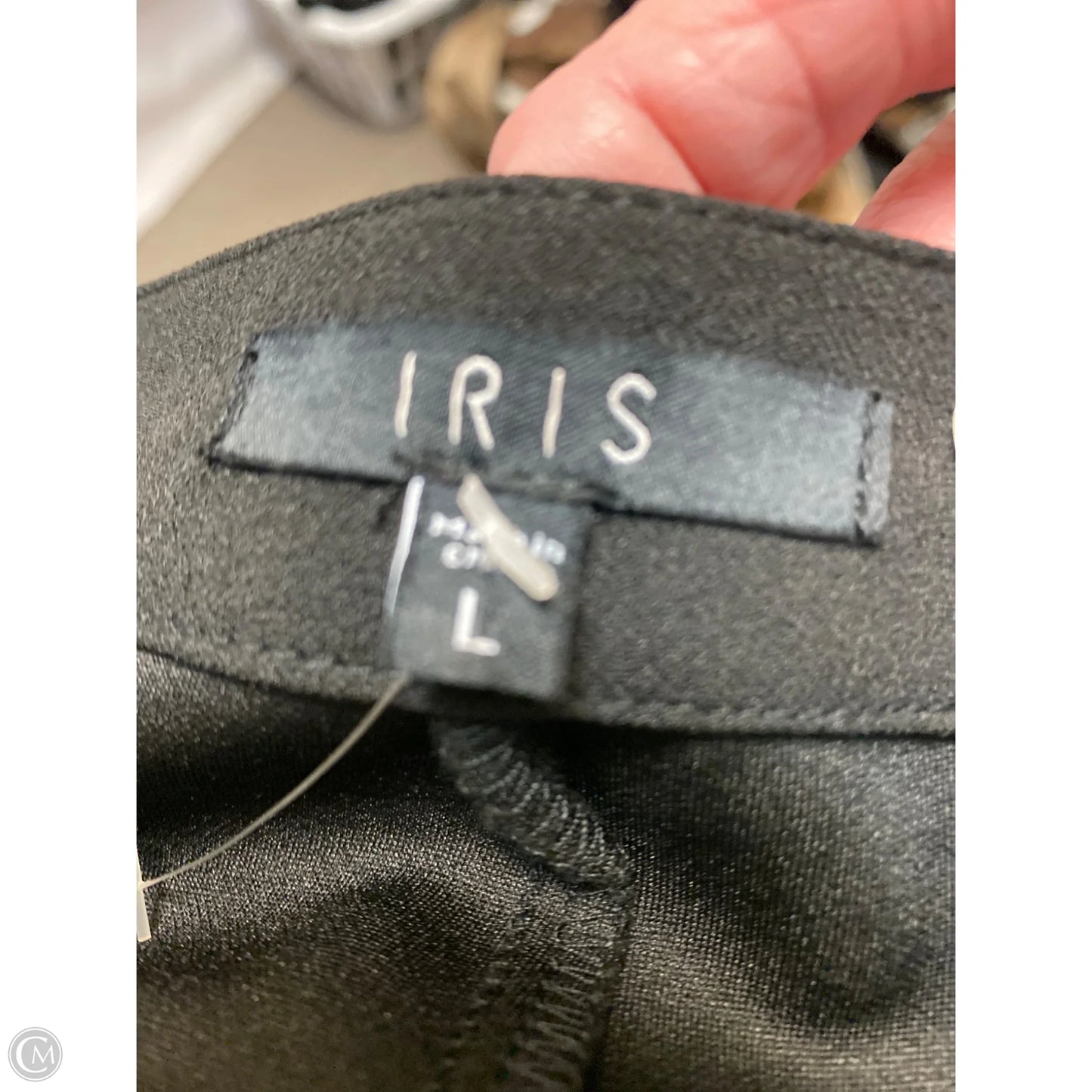 Pants Cropped By Iris In Black, Size: L