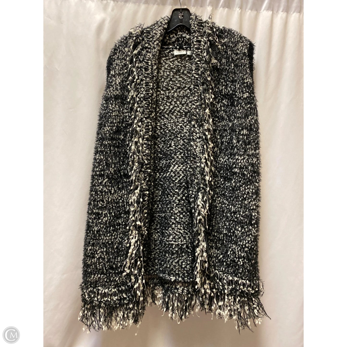 Cardigan By Cato In Black, Size: 1x