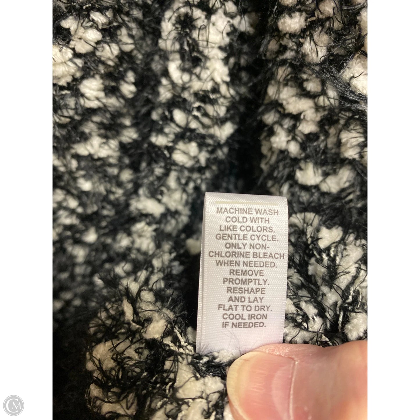 Cardigan By Cato In Black, Size: 1x