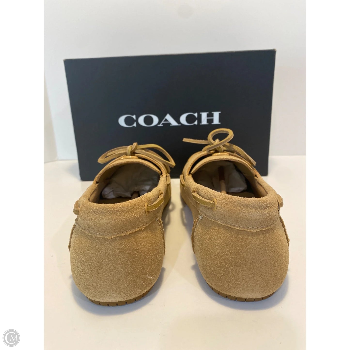 Shoes Designer By Coach In Tan, Size: 10