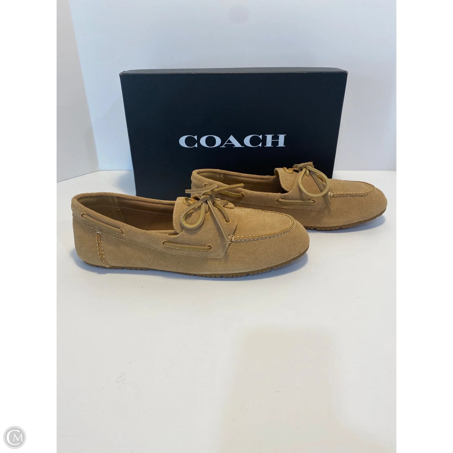 Shoes Designer By Coach In Tan, Size: 10
