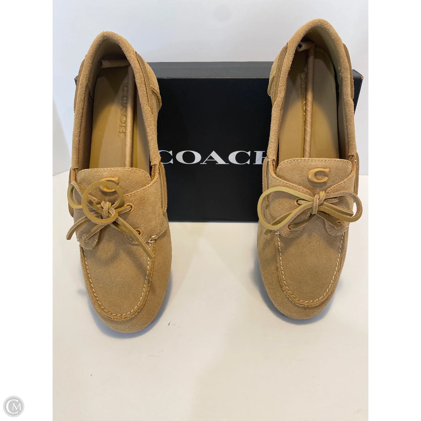 Shoes Designer By Coach In Tan, Size: 10