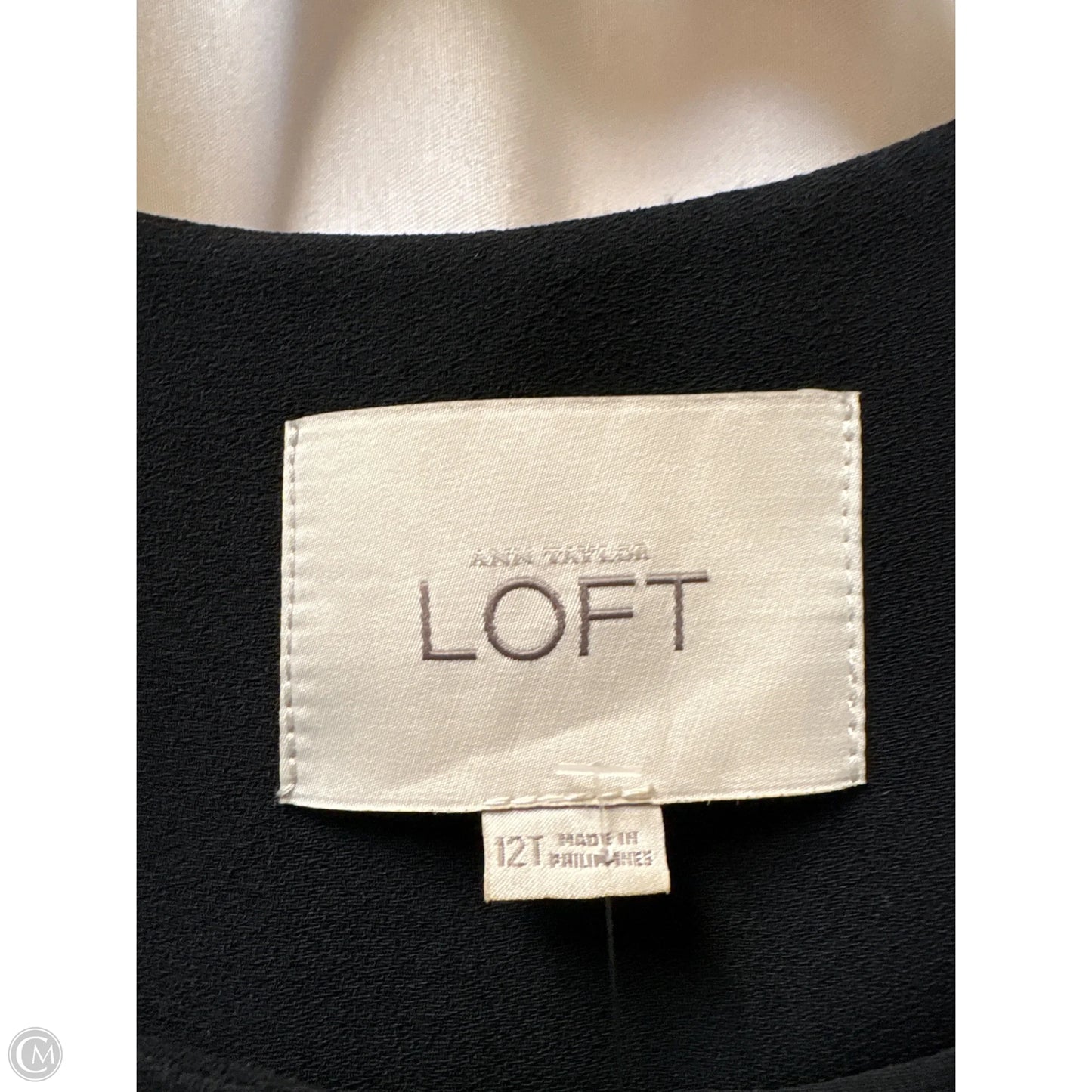 Blazer By Loft In Black, Size: 12