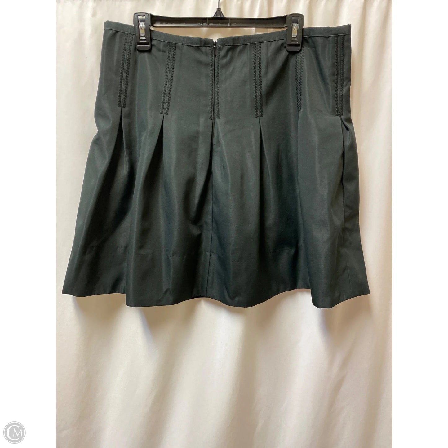 Skirt Midi By Gap In Black, Size: 14