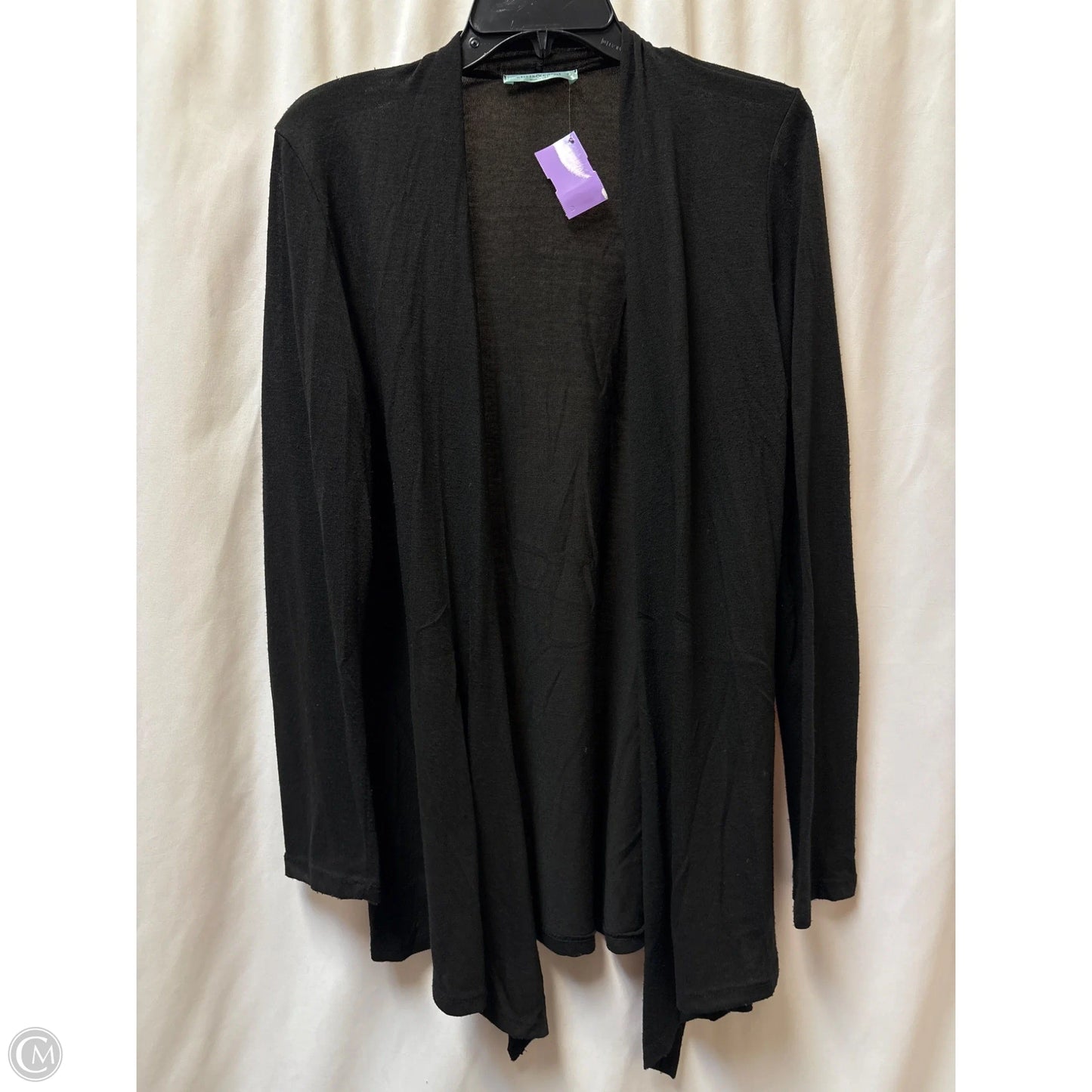 Cardigan By Chris And Carol In Black, Size: L