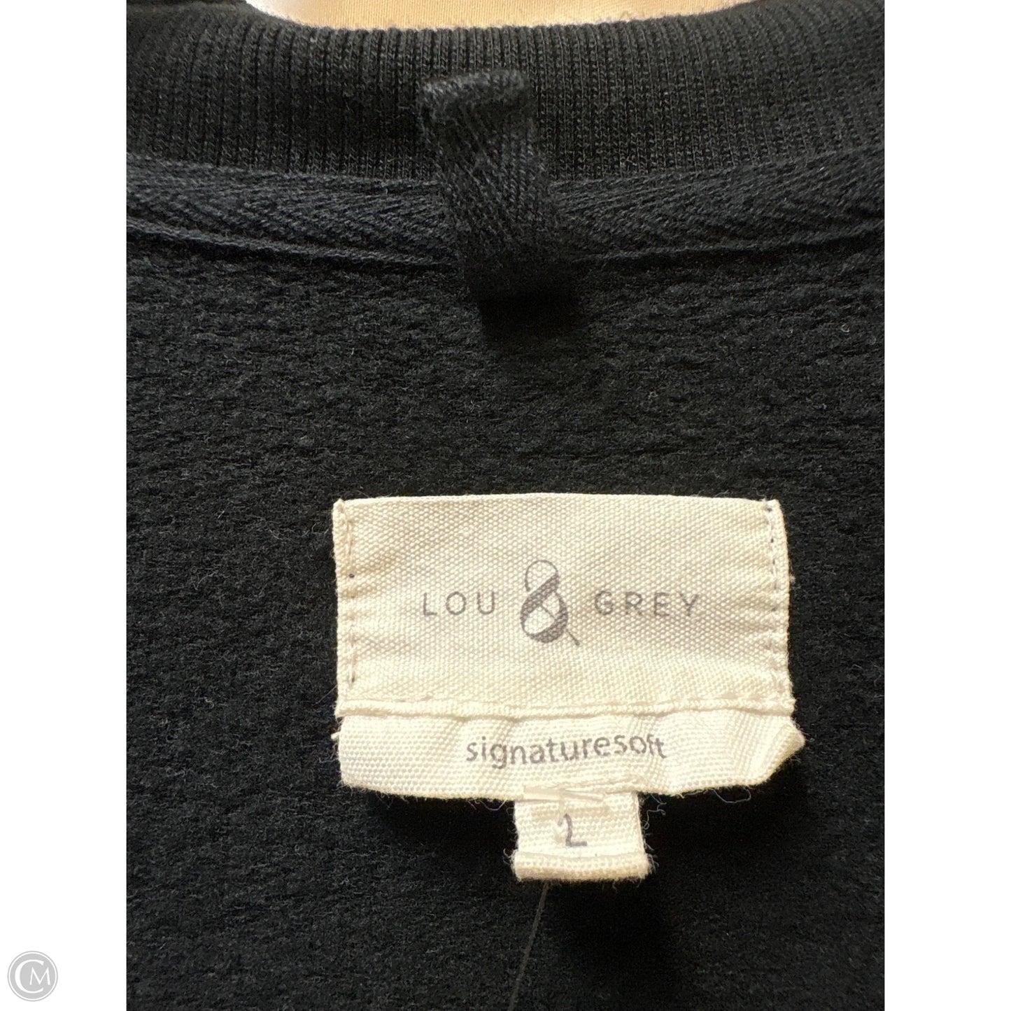 Sweater By Lou And Grey In Black, Size: L