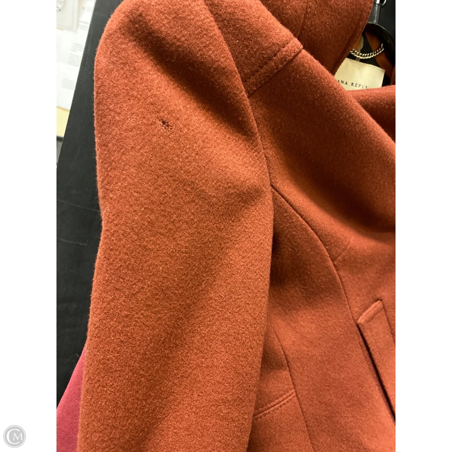 Blazer By Banana Republic In Maroon, Size: Xs
