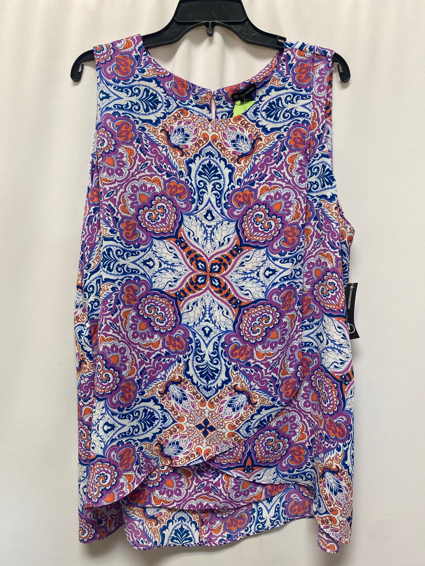Top Sleeveless By New Directions Size: Xl