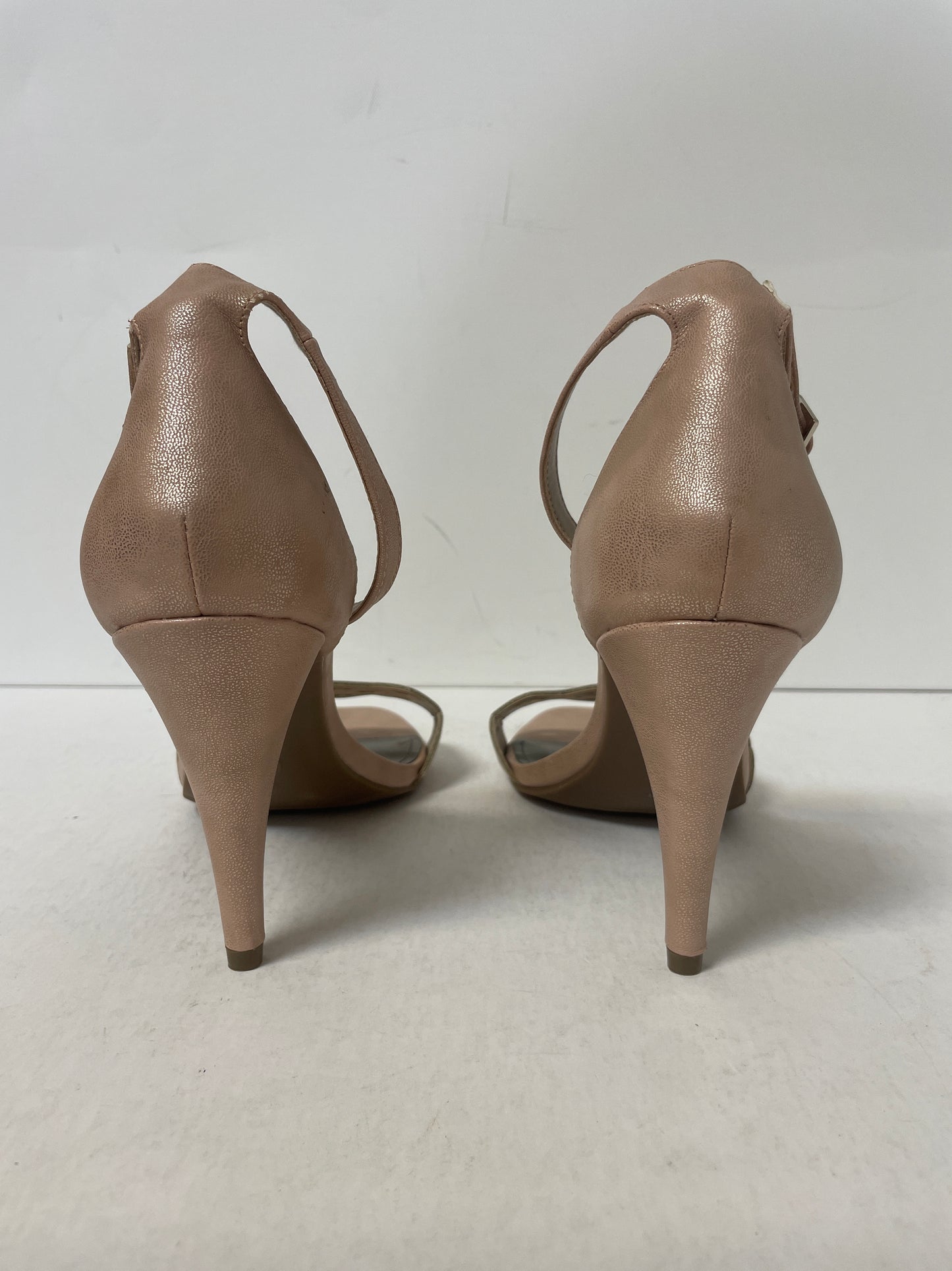 Sandals Heels Stiletto By Worthington In Pink, Size: 11