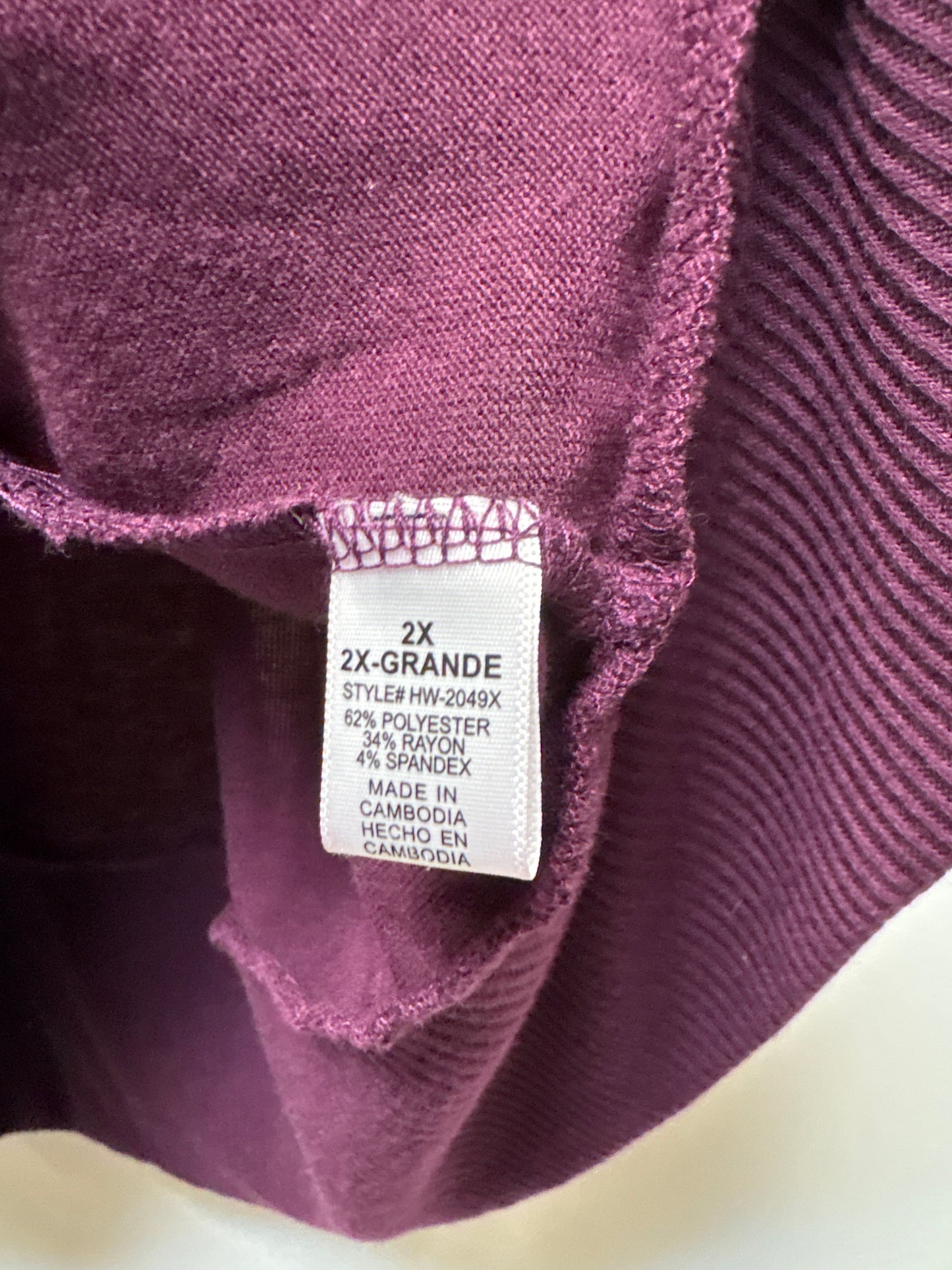 Cardigan By Zenana Outfitters Size: 2x