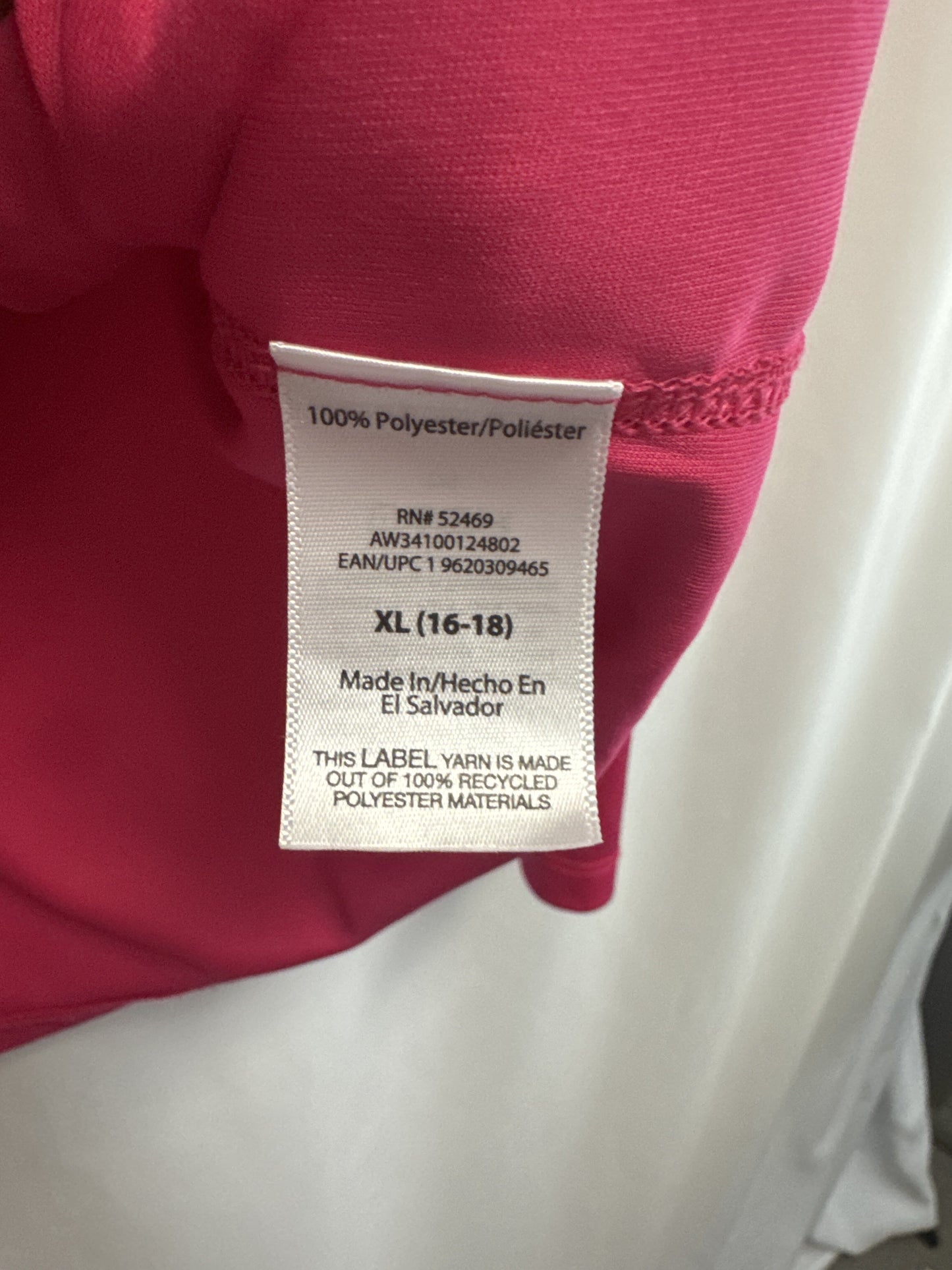 Athletic Top Long Sleeve Crewneck By Athletic Works Size: Xl