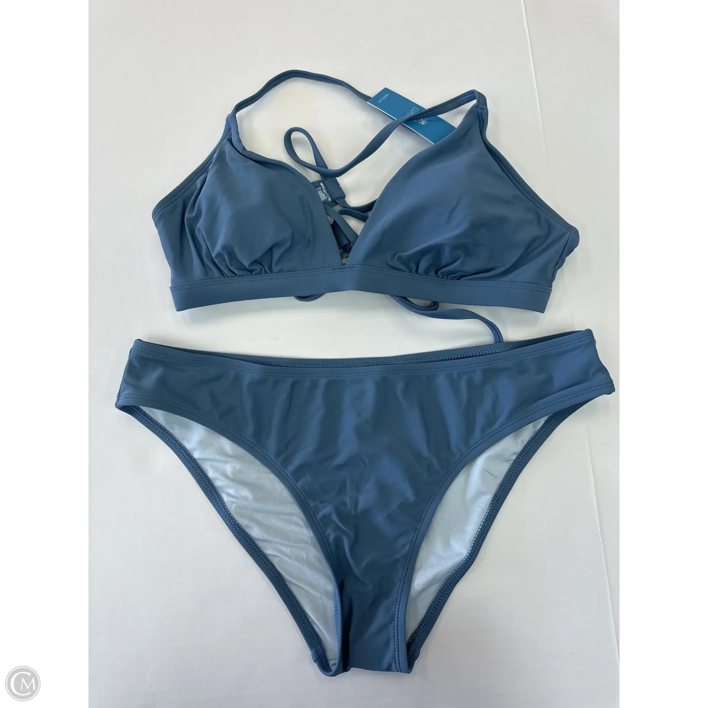Swimsuit 2pc By Cupshe In Blue, Size: M
