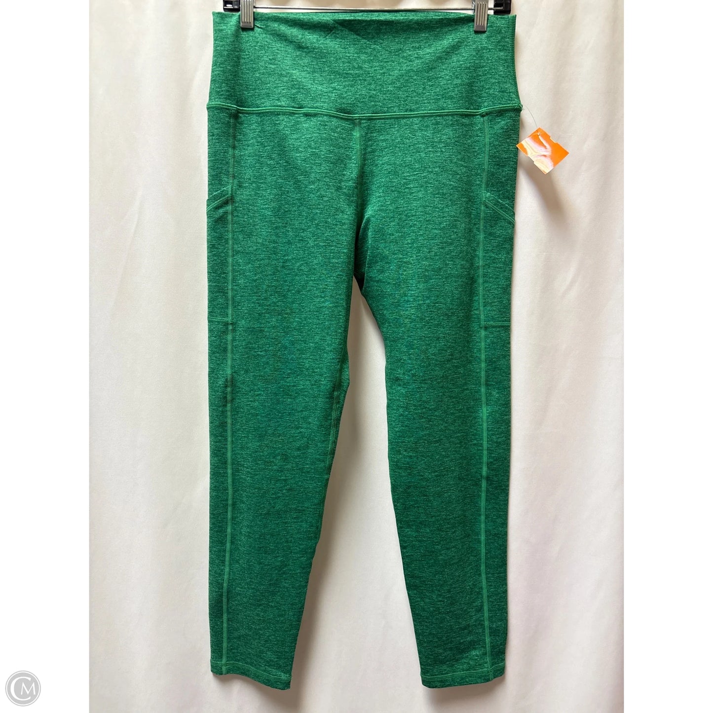 Athletic Leggings By Aerie In Green, Size: Xl