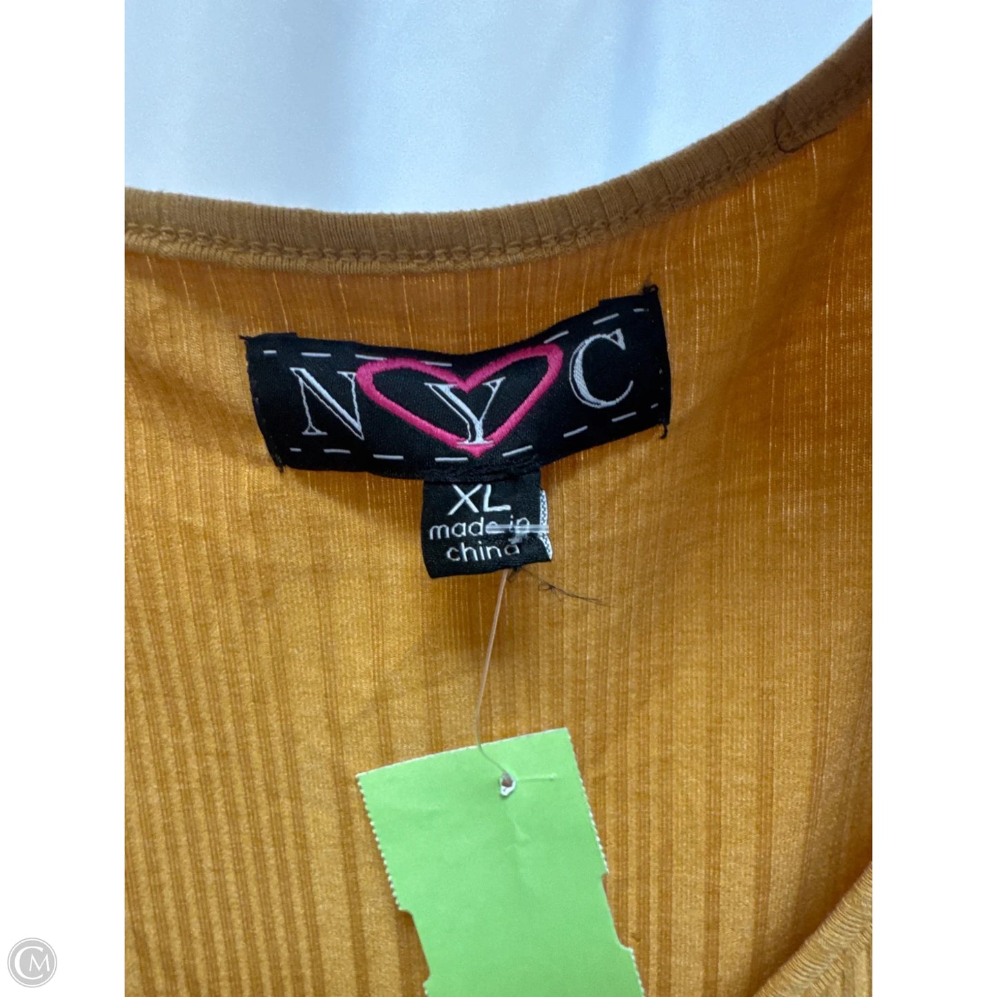Dress Casual Maxi By Clothes Mentor In Yellow, Size: Xl