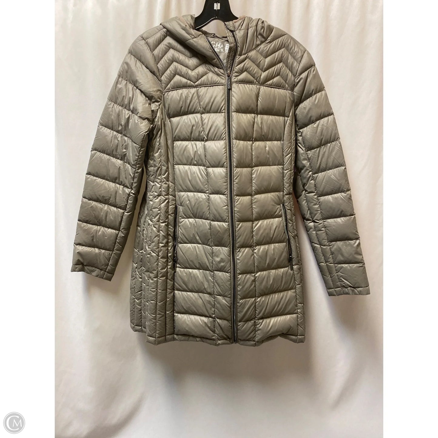 Coat Puffer & Quilted By Michael By Michael Kors In Grey, Size: M
