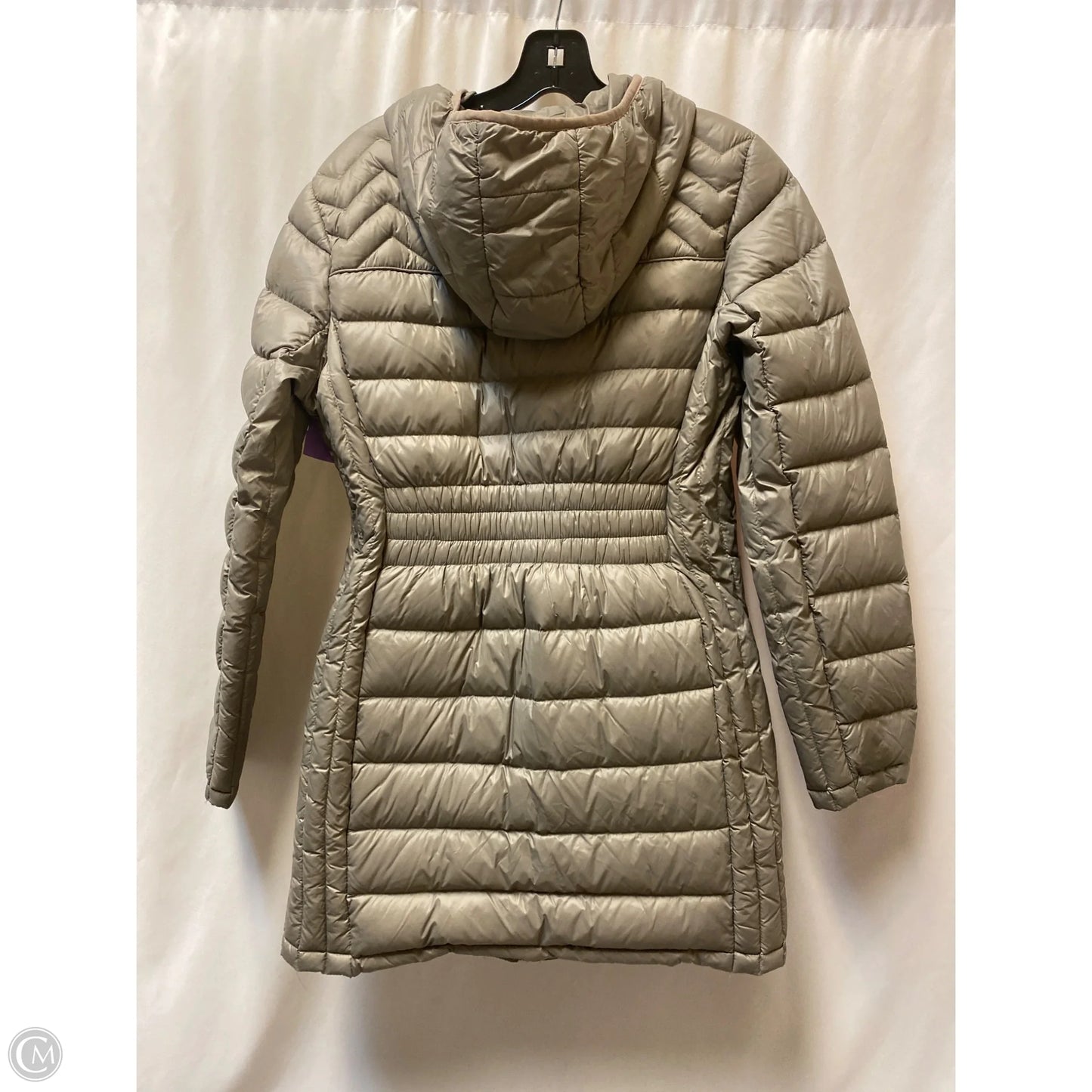 Coat Puffer & Quilted By Michael By Michael Kors In Grey, Size: M