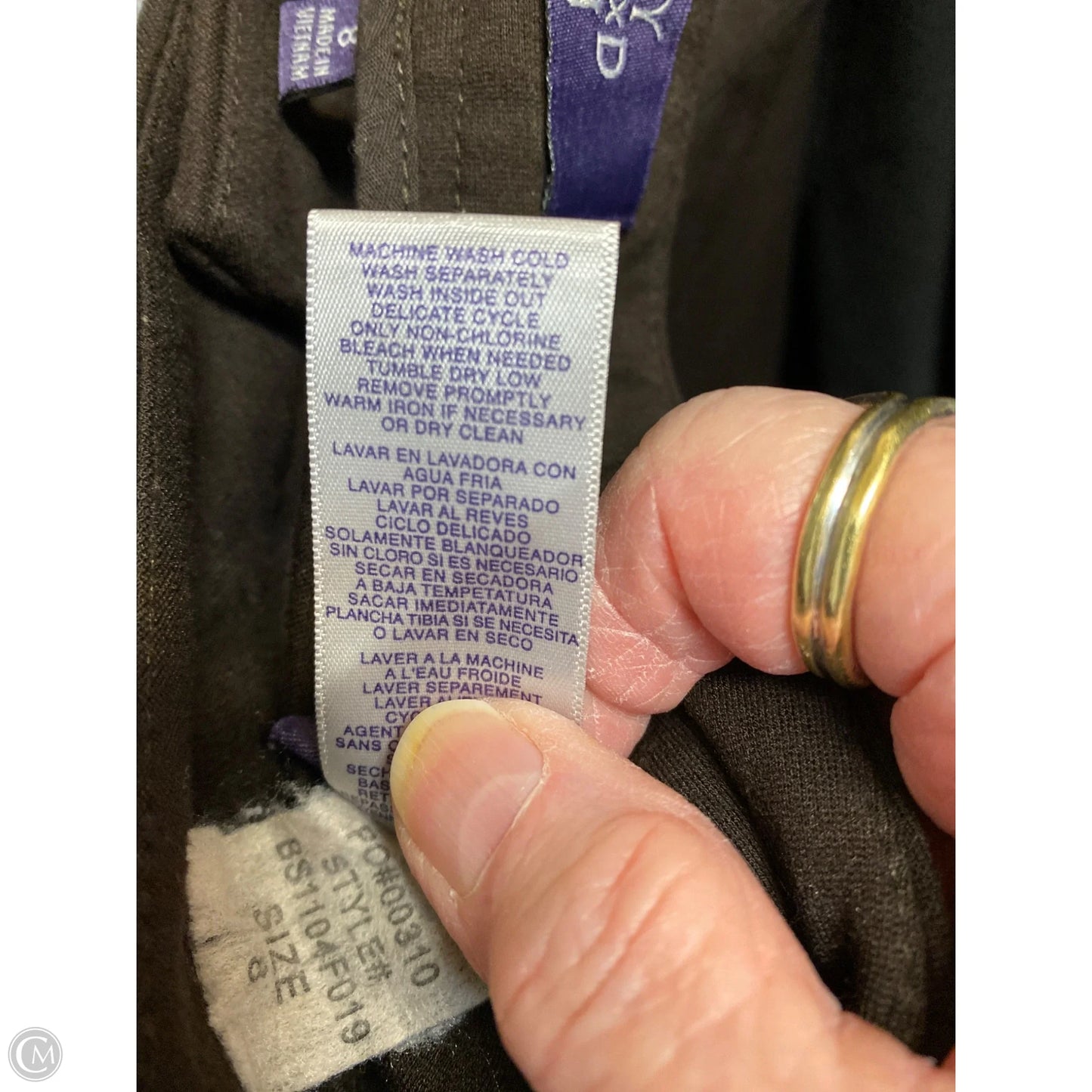 Pants Dress By Clothes Mentor In Brown, Size: 8