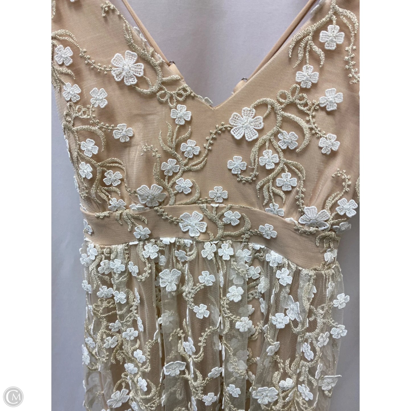 Dress Party Long By Clothes Mentor In Pink, Size: M