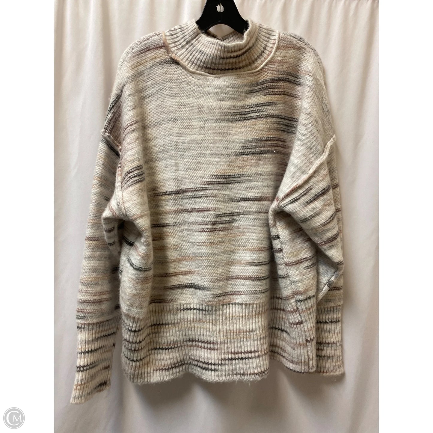 Sweater By Wonderly In White, Size: 2x