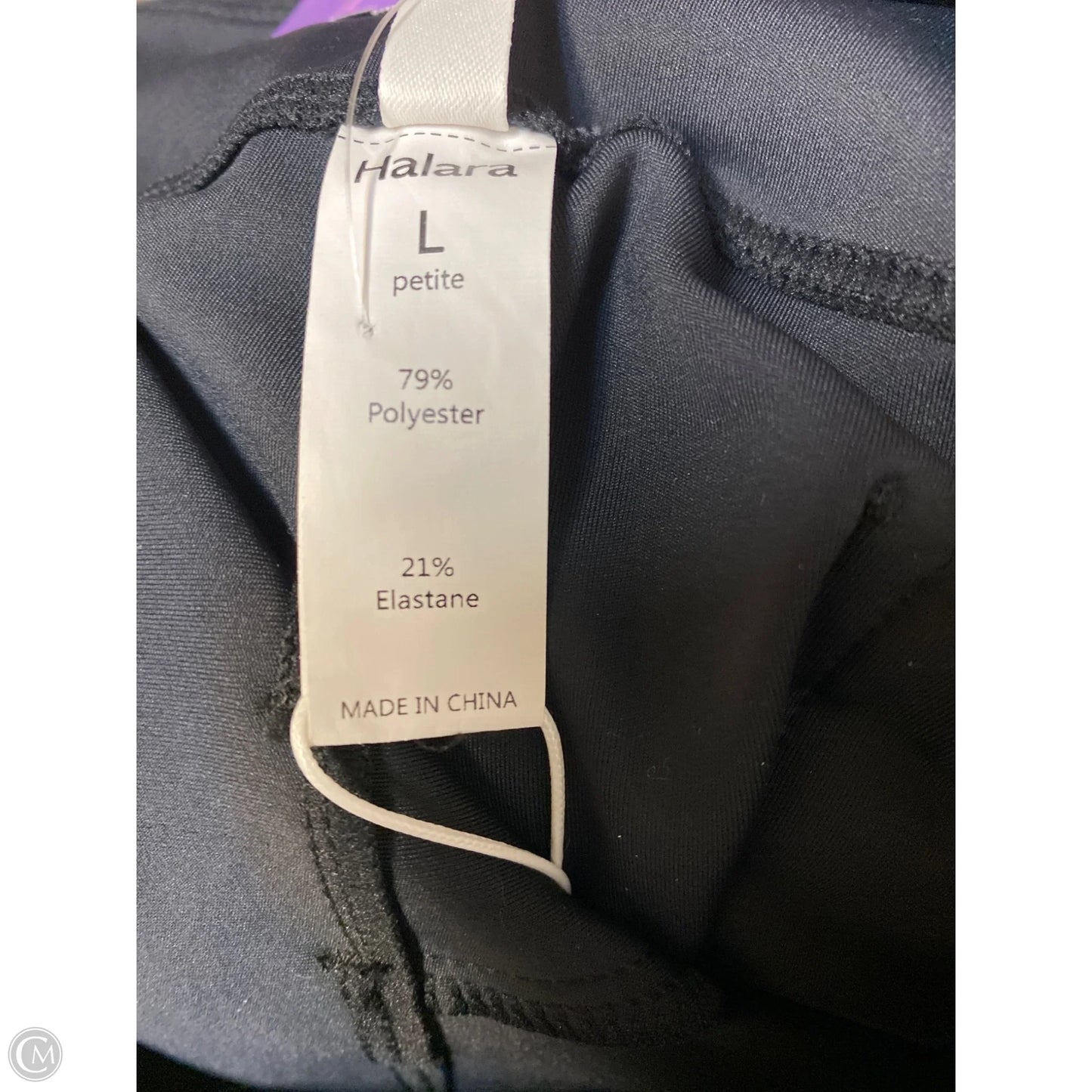 Pants Leggings By Clothes Mentor In Black, Size: L